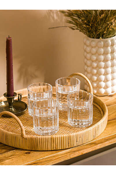 LC Waikiki Çelebi Store'dan Kaliteli Parçalar Cam Su Bardağı Seti 4'lü 310 ml