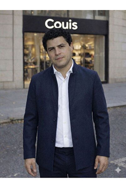 couis Cashmere coat dominant collar