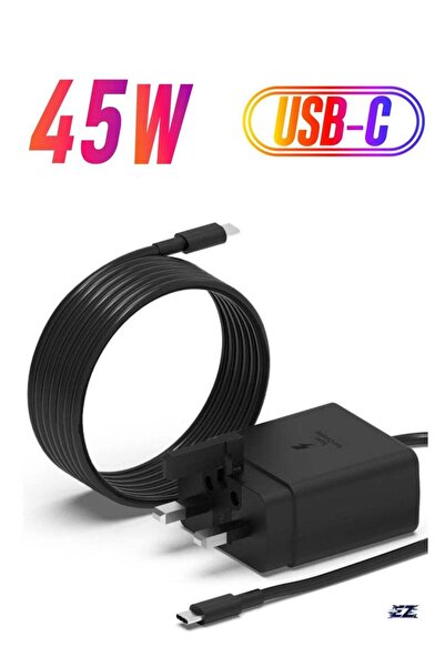 Shopi محول سفر رسمي بقوة 45 واط - شحن فائق السرعة (قابس بريطاني مع كابل USB م...