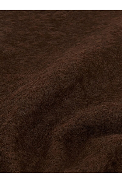 LC Waikiki Brown Tasseled Women's Scarf