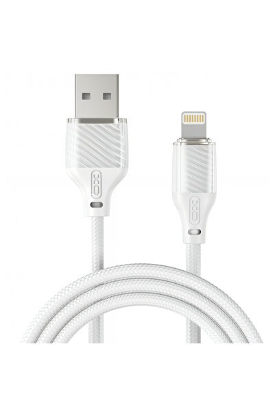XO Design USB-A - Lightning Data and Charging Cable NB291, 18W, 1m, White