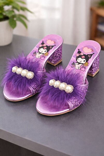 Surpie Çocuk Topuklu Terlik, Karakterli Çocuk Terlik