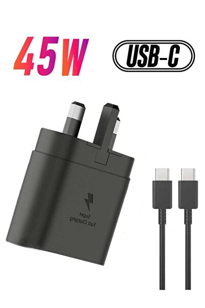 Shopi 45W Super fast charger Plug Data cable for Samsung galaxy S24 ULTRA S23...