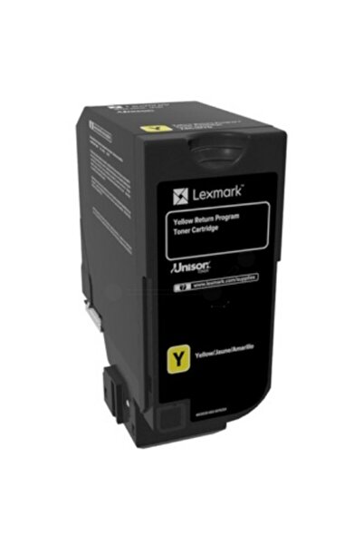 Lexmark 74C2SYE Yellow Toner