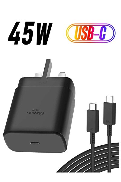 Shopi شاحن فائق السرعة 45 واط USB-C بتقنية PPS 2.0 لهواتف سامسونج جالاكسي S24...