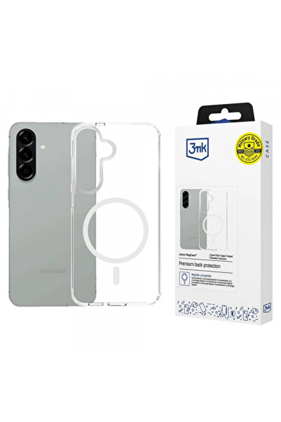 3MK Husa MagSafe pentru Samsung Galaxy A57 5G, 3MK, Armor MagCase, Transparenta