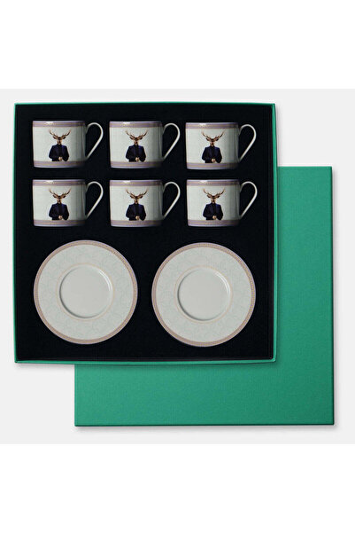 VITELLI DUBAI DEER Gentleman 6-Pack Teacup