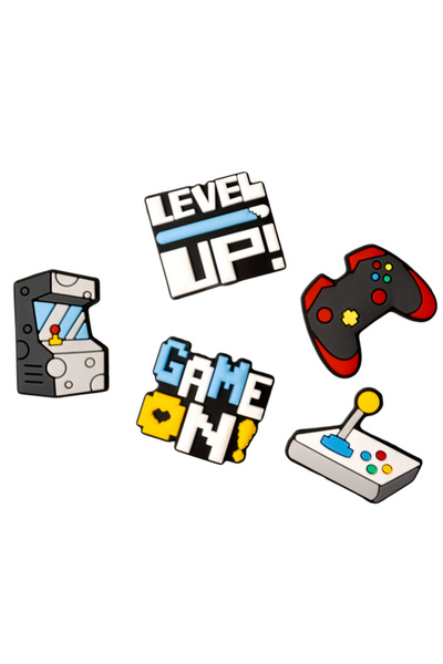 OEM GameOn 3D Sticker for Phone / Tablet Case, Set of 5 pieces, Multicolor