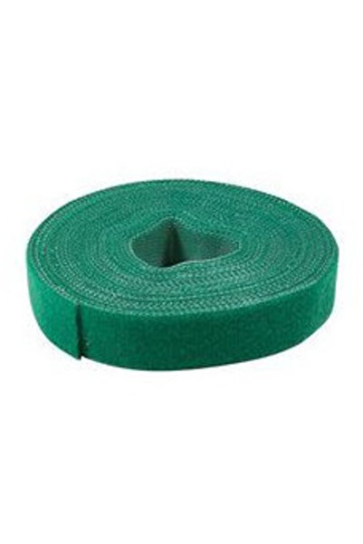LogiLink Bandă Velcro pentru organizator de cabluri KAB0054, verde, 4 m