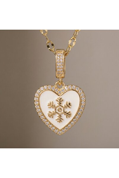 AccessoriesCınCık 316L Steel Tarnish-Free Gold Women's Necklace |   Gold Colo...
