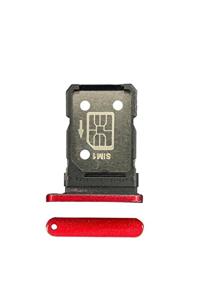 OEM Reno8 Pro Red Sim Holder, CPH2357