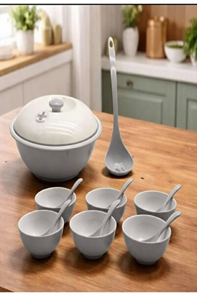 Generic 15-piece melamine soup set