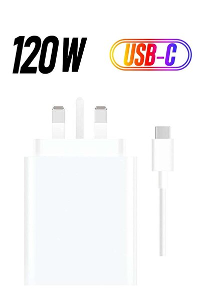 Shopi 120W Fast Charging Power Adapter for Xiaomi Mi 12/13T, Mi 9T Pro, Poco,...