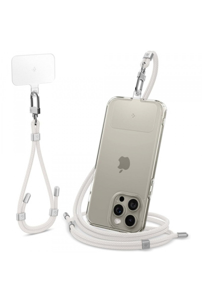 Spigen Snur Telefon Link, Alb