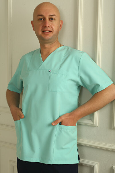 DENİZ İŞ Men's Alpaca Single Top Scrubs