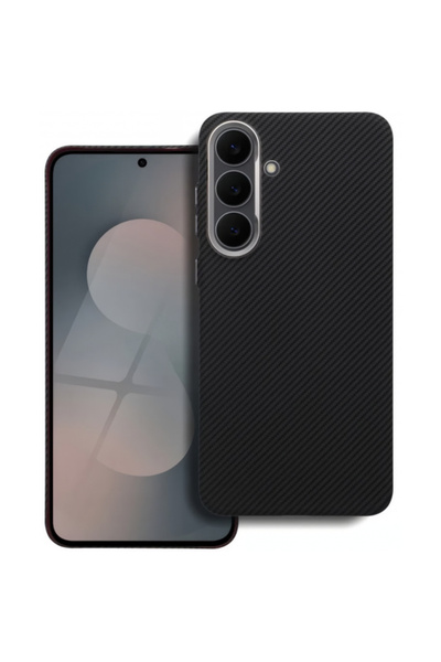 OEM Husa MagSafe pentru Samsung Galaxy S26, OEM, Kevlar, Neagra