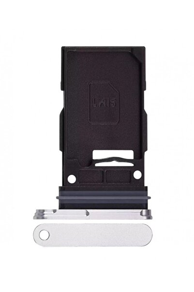 OEM Θήκη καρτών SIM για Samsung Galaxy S24 Plus, S24+, S926 Ασημί