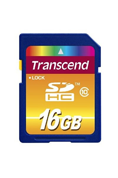 Transcend SDHC Memory Card 16GB Class 10
