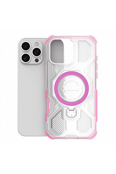 Techsuit Husa pentru OnePlus 15, Techsuit, Carbon Shield Pro, Roz