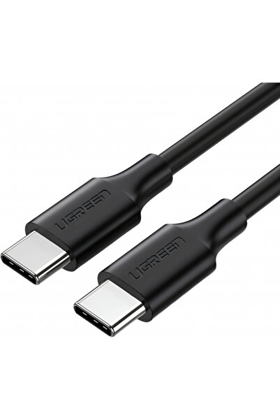 Ugreen Cablu Date si Incarcare USB-C - USB-C US286, 60W, 3m, Negru