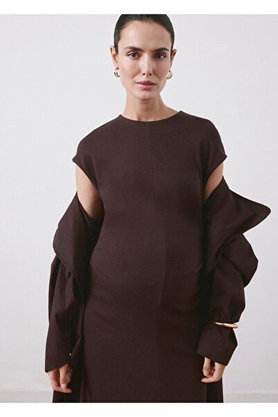 MANGO Woman Hamile için pamuklu elbise