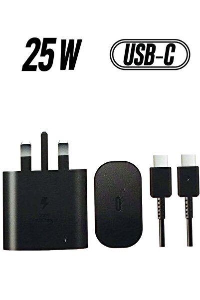 Shopi شاحن فائق السرعة بقوة 25 واط بتقنية الشحن السريع PD لهواتف سامسونج جالا...