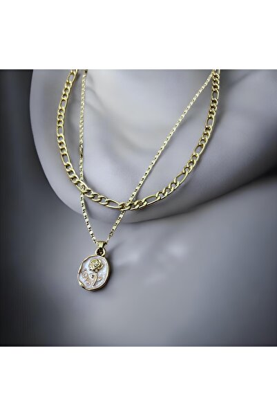 Fiamoss Kadın El Yapımı Vintage Kolye Seti