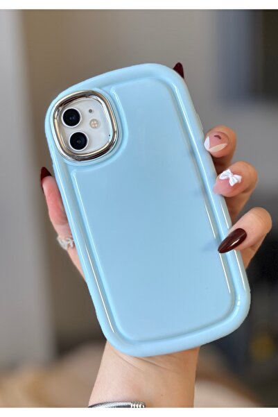 MİRAZ TASARIM iPhone 11 Blue Airbag Impact Protective Case