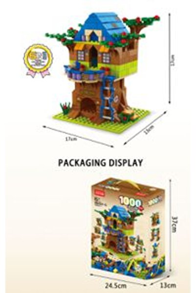 PlayFun Joc Construcții Castel 1000 Piese