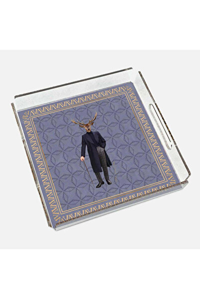 VITELLI DUBAI DEER Gentleman 40x40 Acrylic Tray