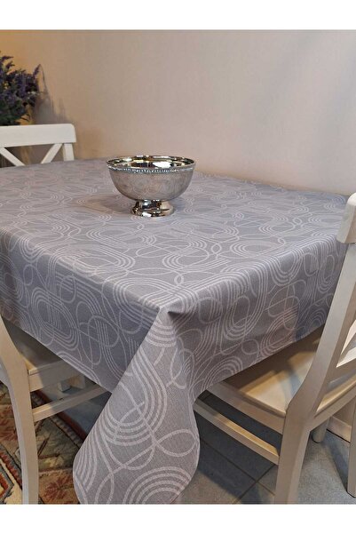 Başak Ev Tekstili Fiber Pvc Tablecloth – Modern, Durable, Wipeable, and Styli...