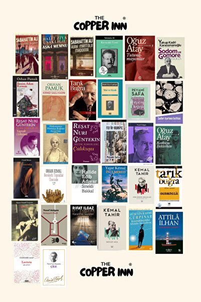 The Copper Inn 32 Adet Türk Romanları Kapak Sticker Seti Oku Yapıştır Temalı ...