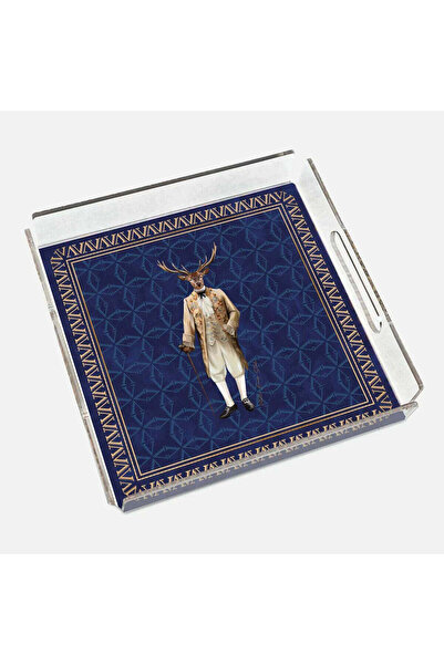 VITELLI DUBAI DEER Louise 40x40 Acrylic Tray