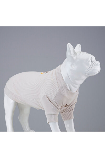 Lindodogs Lindo Dogs Honey Pie Dog Outfit Tshirt Cream Size 2