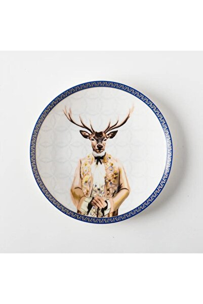VITELLI DUBAI DEER Louise 20 Cm Porcelain Plate