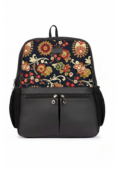 woys Patterned Women's Backpack with Laptop Compartment - Waterproof Fabric -...