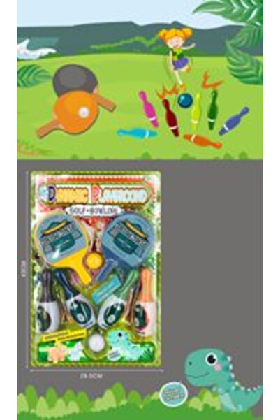 PlayFun Σετ πινγκ πονγκ και μπόουλινγκ με βεντούζες