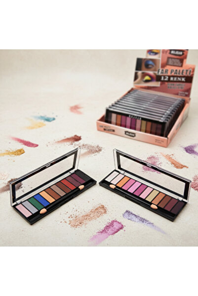 TTT 12-Piece Eyeshadow Palette - Set of 2
