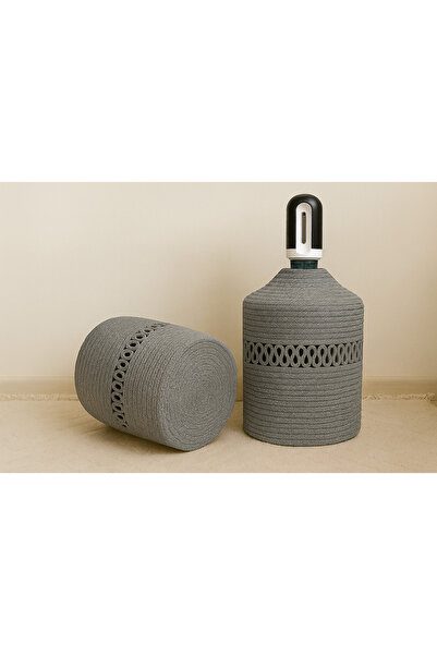 Efuliz Home Jute Straw Look Bottle Cover, Stylish and Natural Water Dispenser...