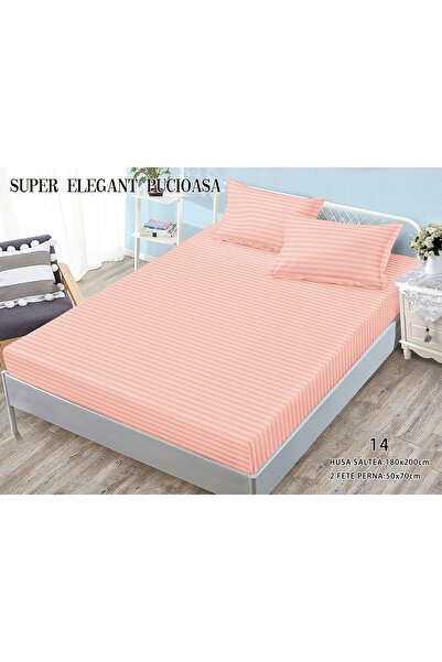 FIONNA.RO Damask Cotton Cover 180x200cm - Light Pink