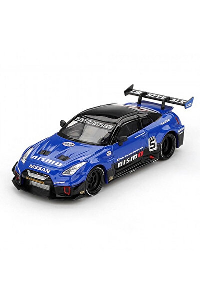 TOYFEST Mini Gt 1/6 Lb-Silhouette Works Gt Nissan 35Gt-Rr Ver.2 Blue