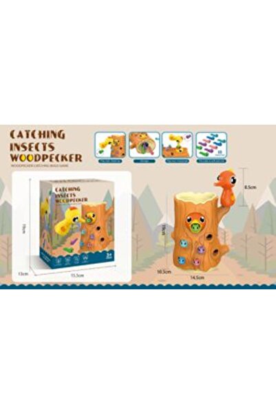 PlayFun Joc Ciocănitoare Prinde Viermi