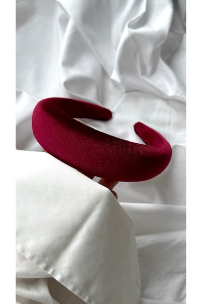 YOYYO Women's Crown Velvet Padded, Soft Hair Accessory