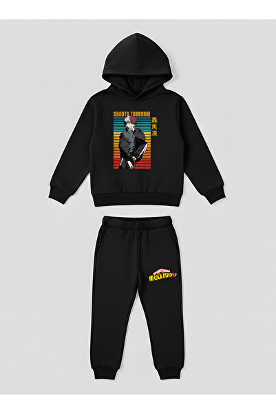SVART WEAR My Hero Academia Shouto Todoroki Printed Children's 2-Piece Sweats...