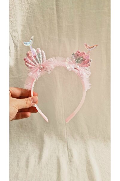 Beyaz Dükkan Mermaid Theme Tulle Girl's Crown