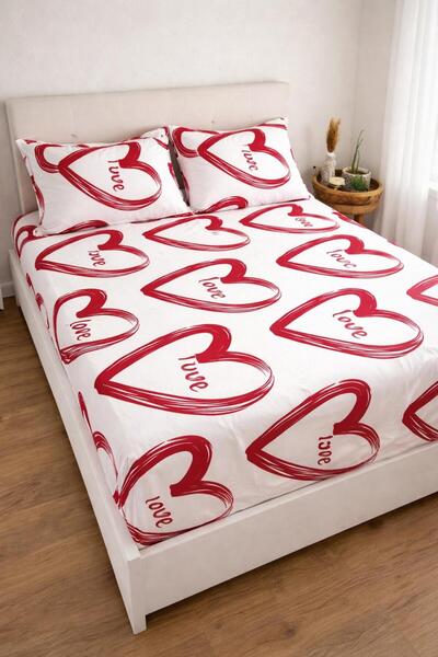 Arma Concept Set de cearșafuri elastice din material textil Ranforce pentru p...