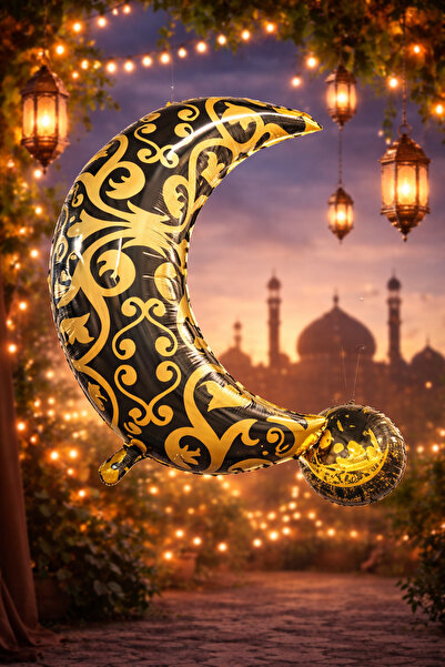 OKAVANGO Ramazan Süsleri, Ramazan Süsü, Ramazan Süsleri Ay Şekilli Camili Fol...