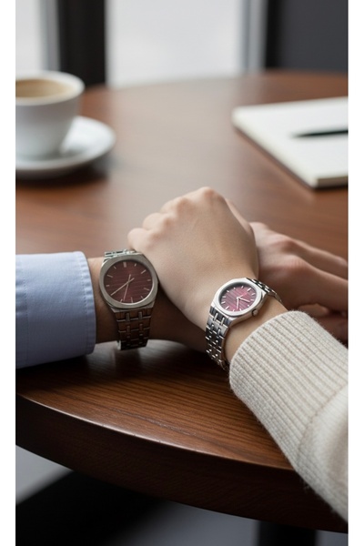 Yegane Valentine's Day Special Couple Watch Set - Stylish Watch Set for Women...