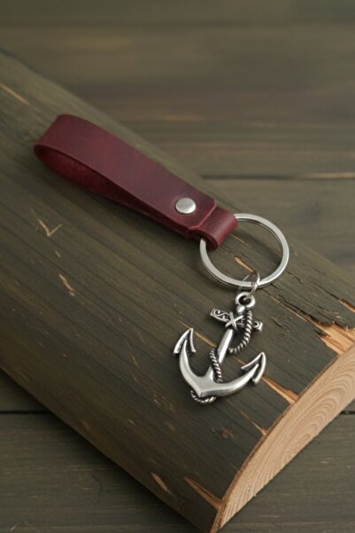 AB Takı سلسلة مفاتيح فاخرة من الجلد الطبيعي بتصميم مميز، سلسلة مفاتيح عصرية م...