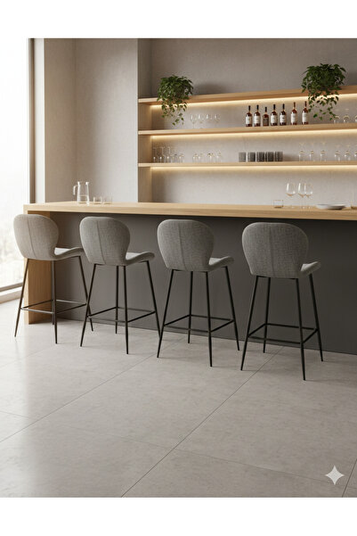 SADANHOME The new Seden bar stool is modern, stylish, and stable. Chair 1 - Gray